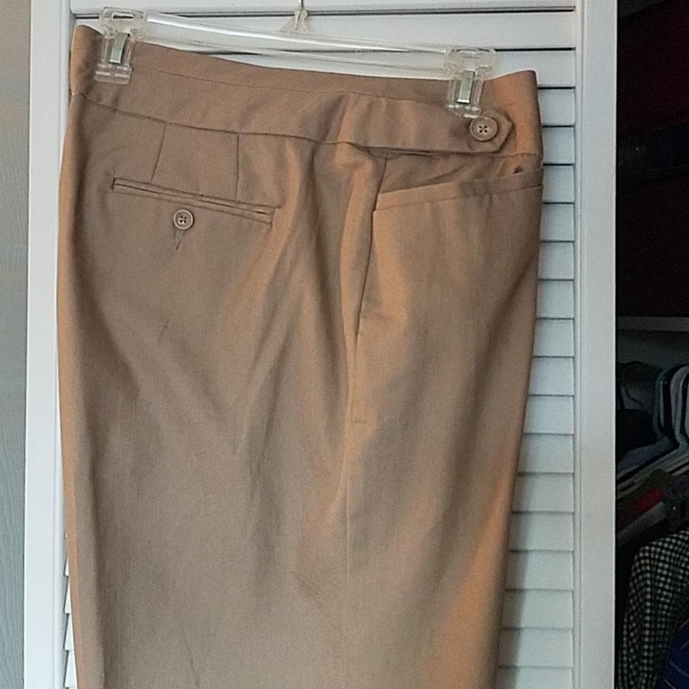 Tan womens dress pants 18W